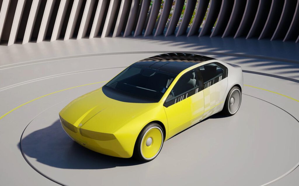 BMW iVision Dee Concept mit e-ink Folierung